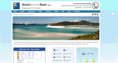 Desktop Screenshot of greatbarrierreef.com